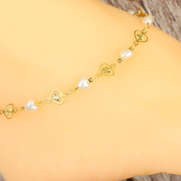 "Dainty Anklet for Women – Elegant Everyday Jewelry & Perfect Gift | MLCRC1202 - Picture 1 of 10